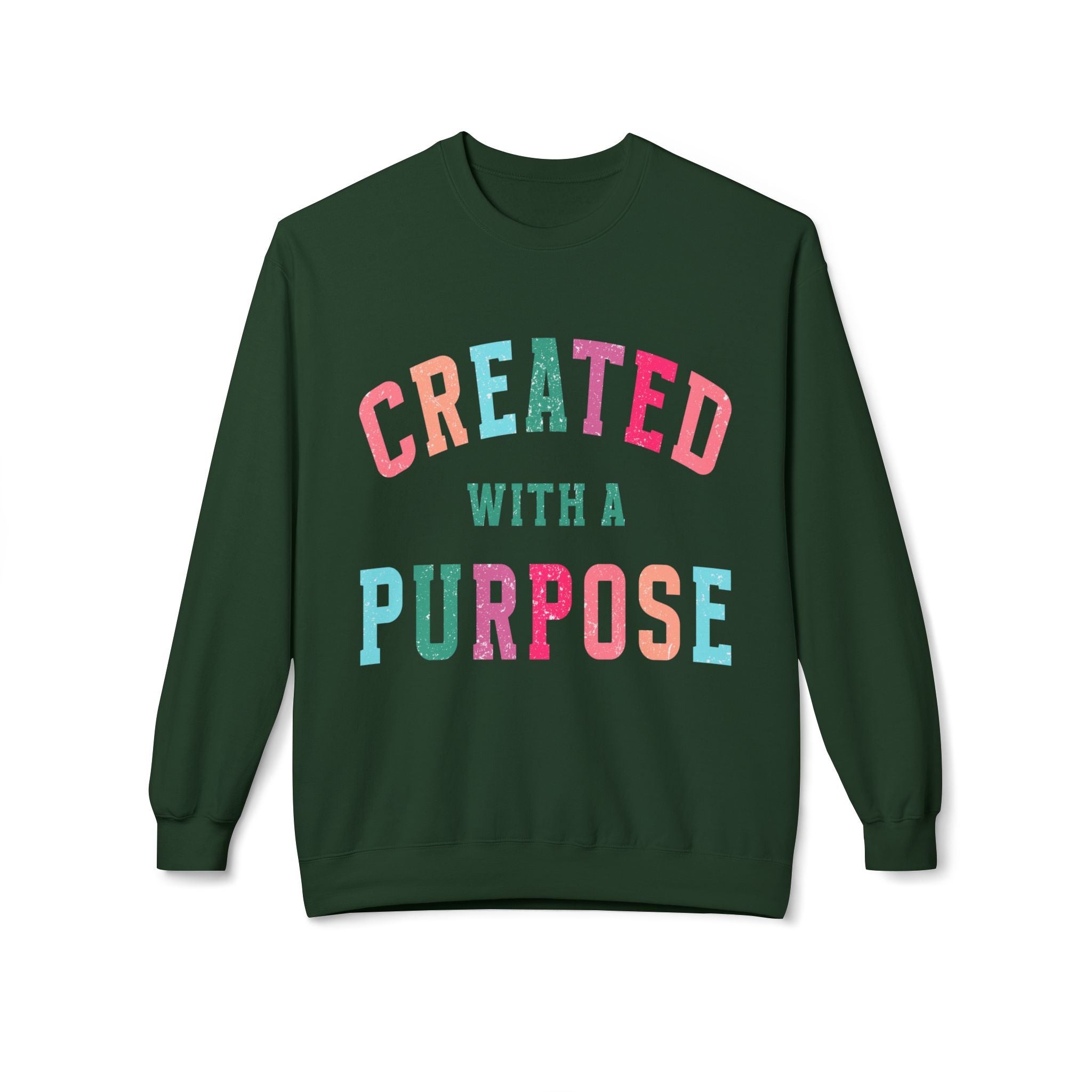 Created With A Purpose Crewneck Sweatshirt