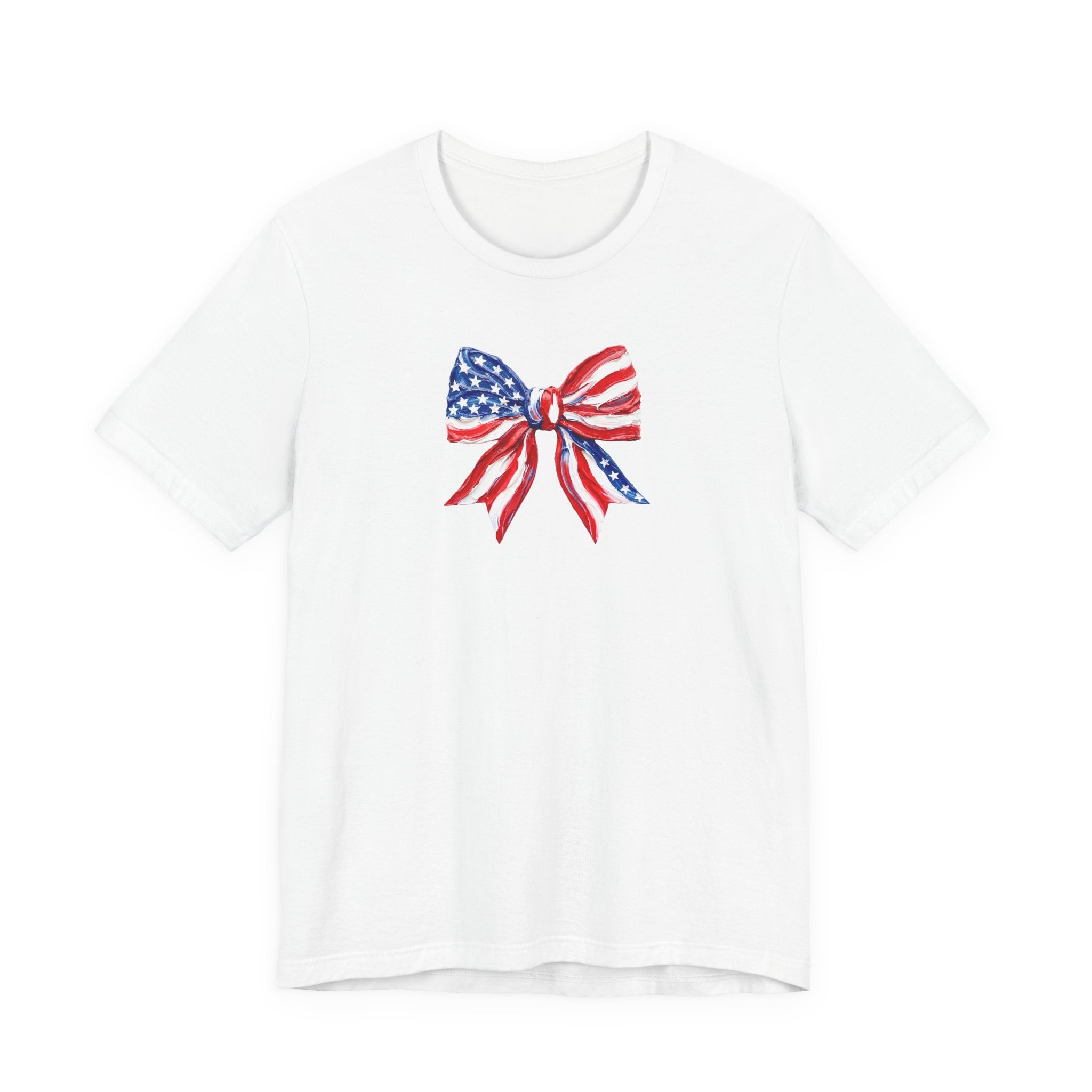 She Loves Jesus & America Too Tee — Patriotic Christian Graphic T-Shirt