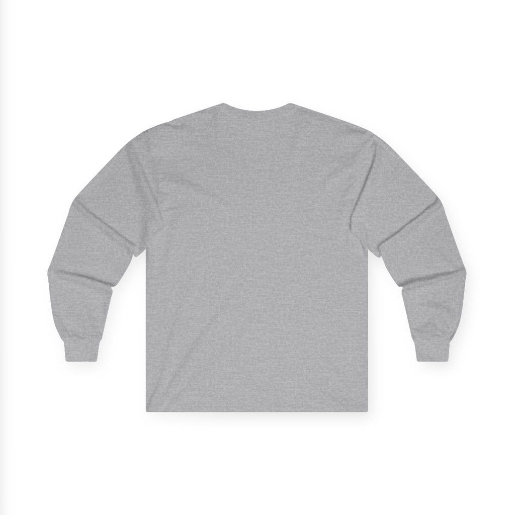 Faith Long Sleeve Tee — Polka Dot Faith Graphic with Pink Bow