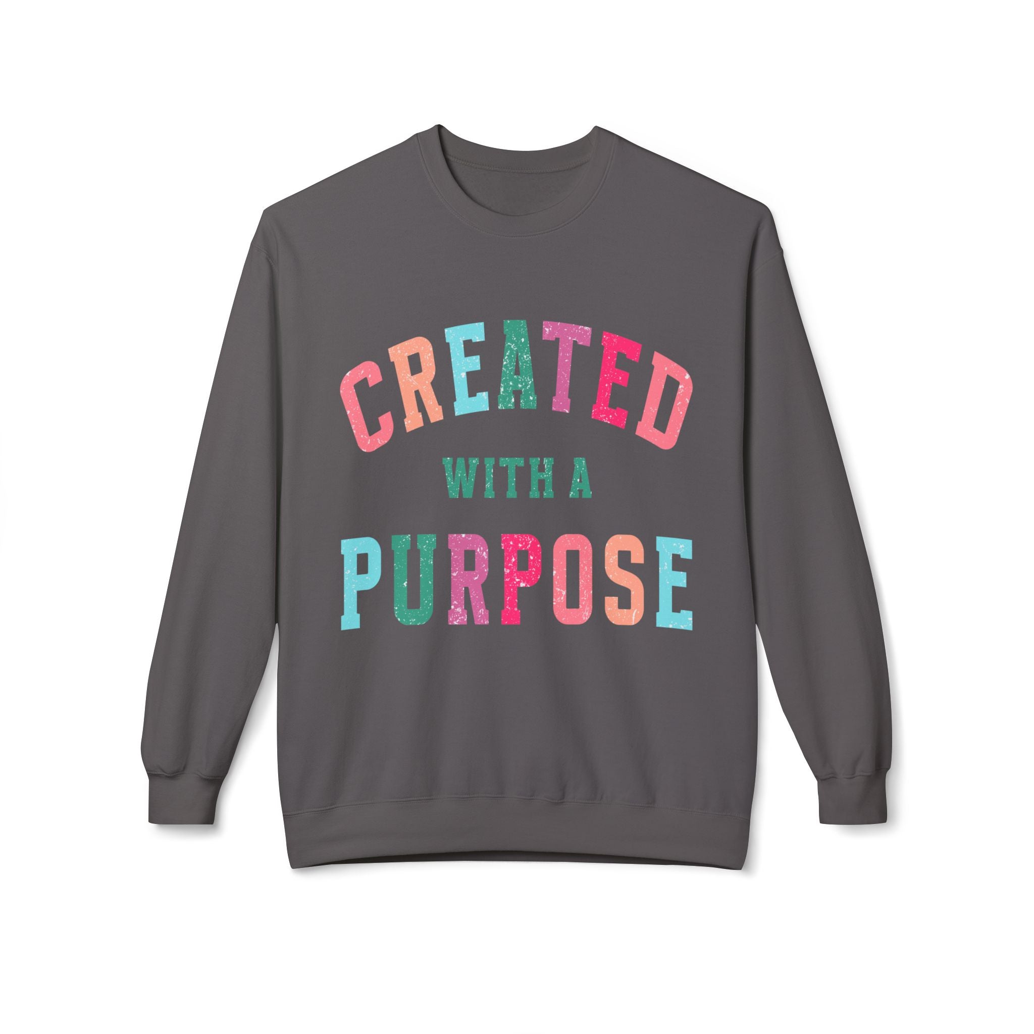 Created With A Purpose Crewneck Sweatshirt