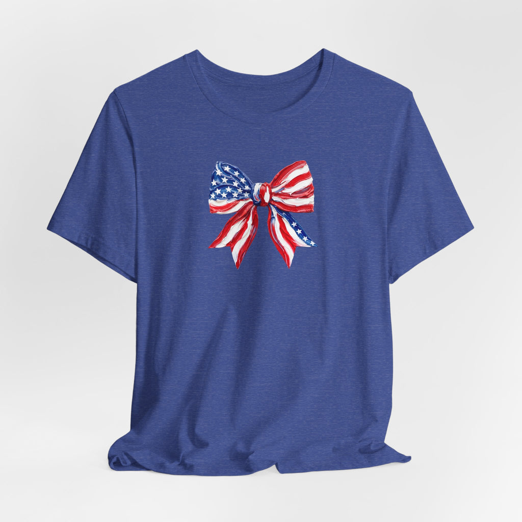 She Loves Jesus & America Too Tee — Patriotic Christian Graphic T-Shirt