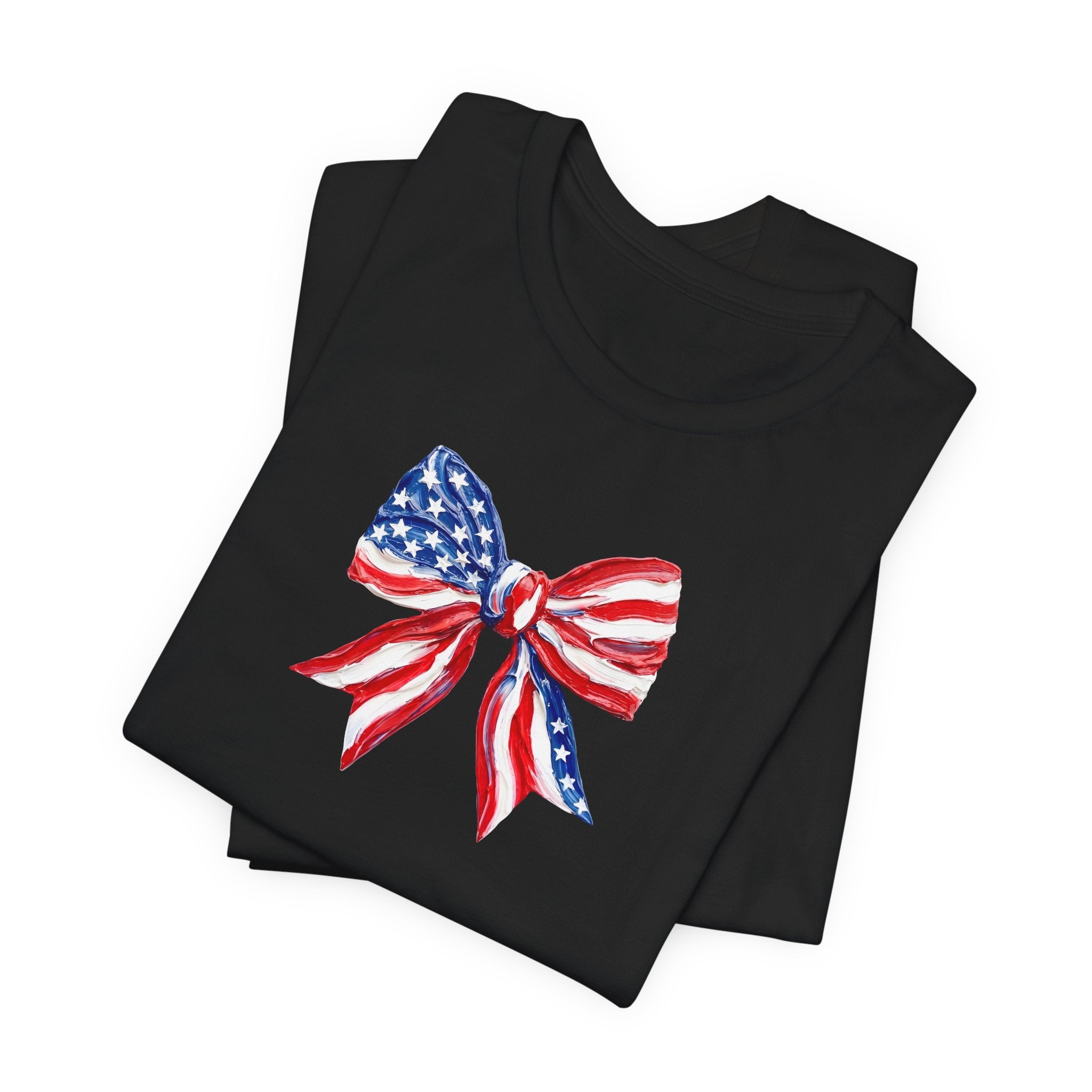 She Loves Jesus & America Too Tee — Patriotic Christian Graphic T-Shirt