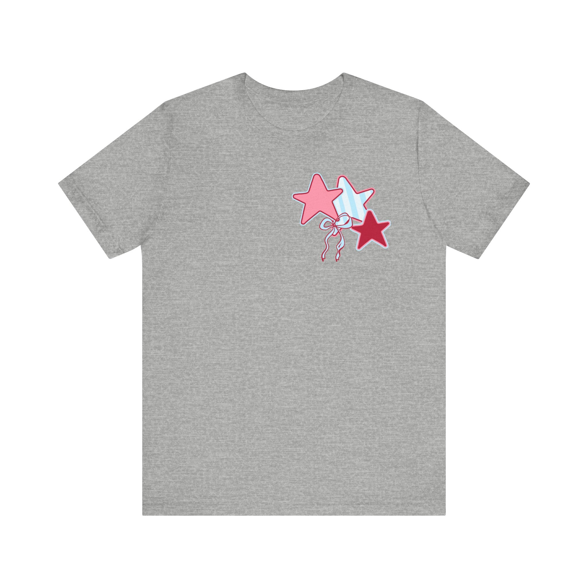 She Loves Jesus & America Too T-Shirt — Patriotic Faith Graphic Tee