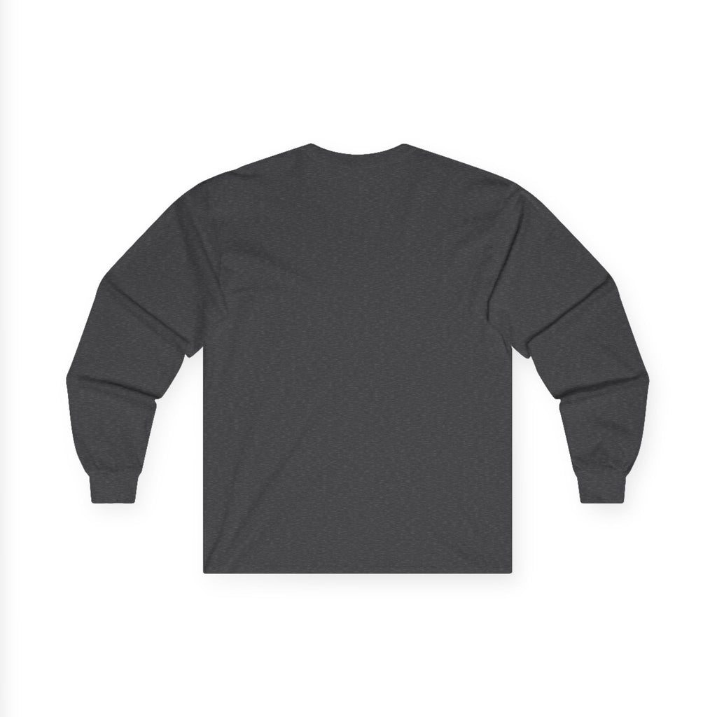 Faith Long Sleeve Tee — Polka Dot Faith Graphic with Pink Bow